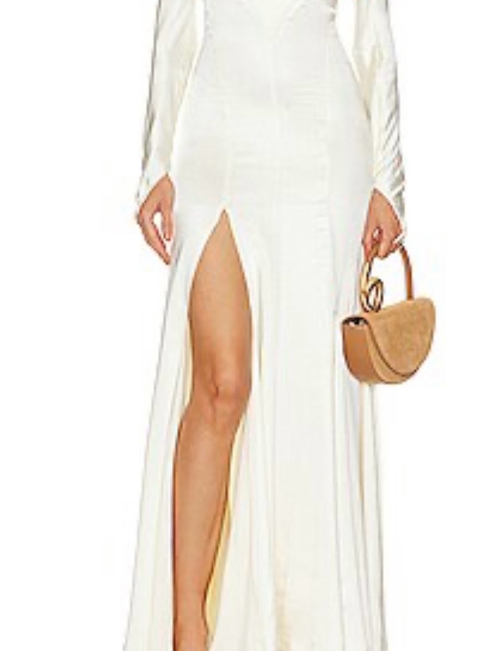 Cult Gaia Nassia off white gown size 2 - GLOVES NOT INCLUDED